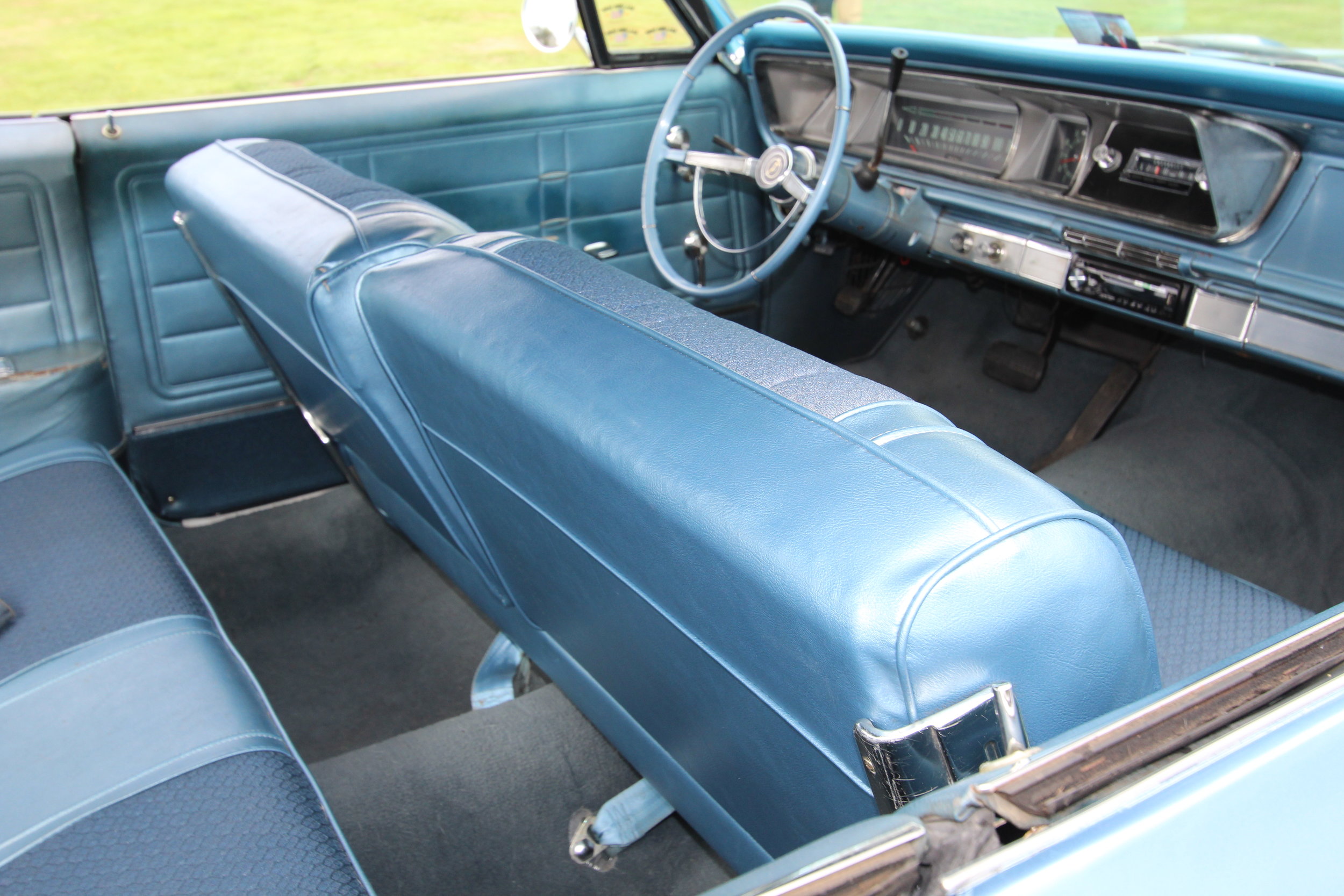  Cool cruiser: subtle blues for David Haywood’s mint Chevrolet Impala 