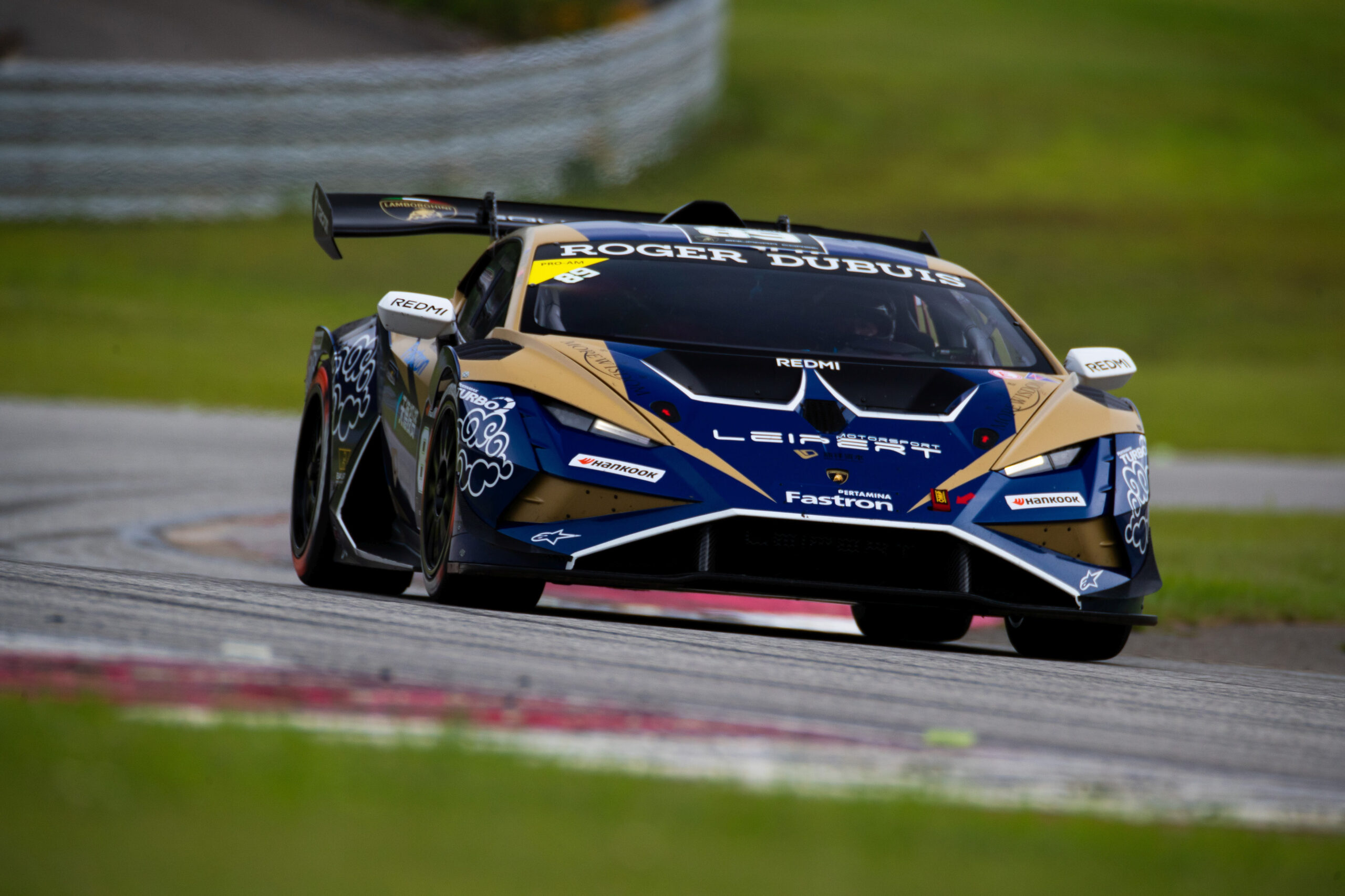 Double duties for Brendon Leitch in fifth Lamborghini World Finals